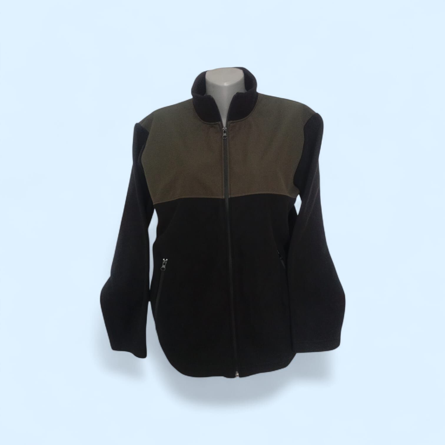 YEŞİL SOFTSHELL DESENLİ POLAR MONT