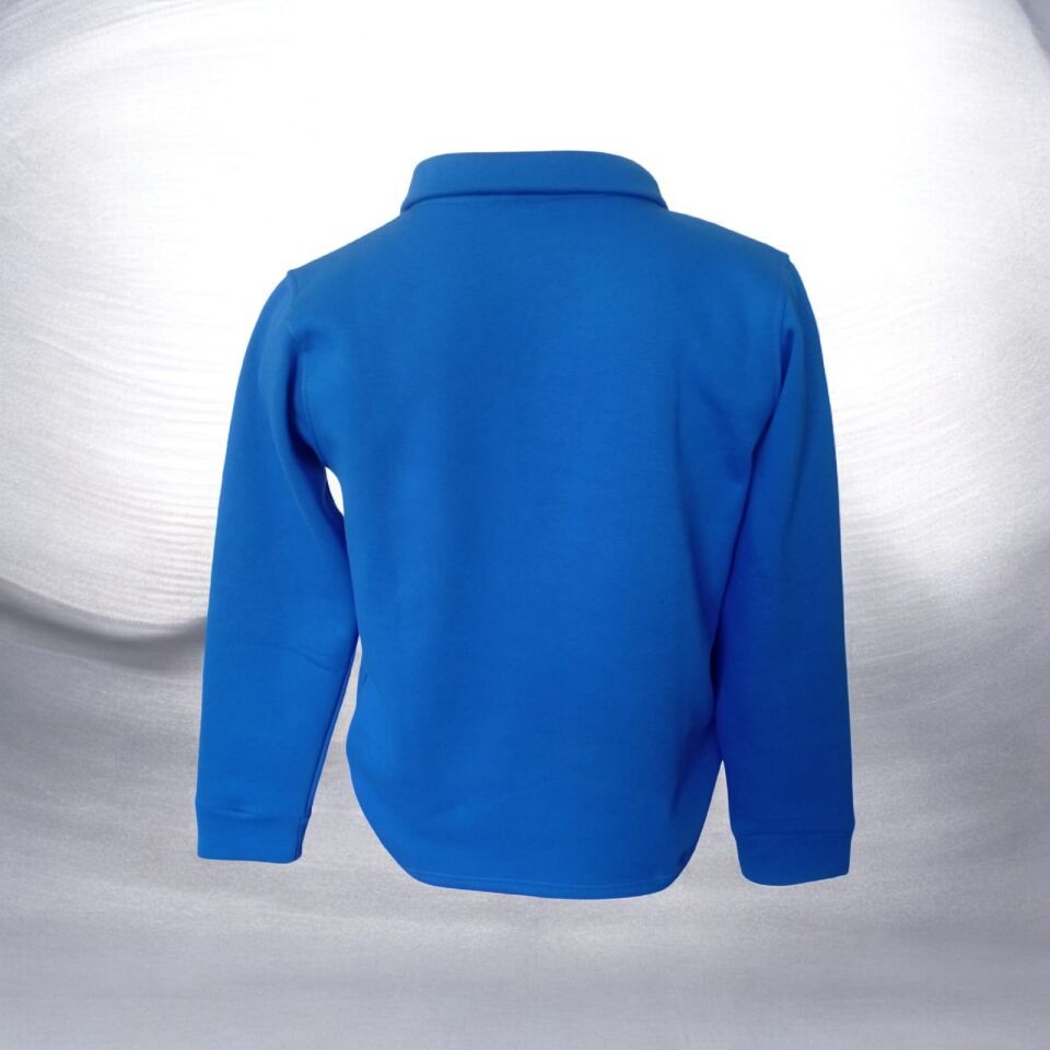 YARIM FERMUAR YAKALI SWEAT